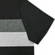 thumbnail image 4 of Tops para hombre, blusas y camisas de cuello redondo y manga corta para hombre, camisetas casuales de verano para hombre, camisetas de cuello redondo con bloques de color y manga corta, camisetas depo, 4 of 7