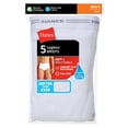 thumbnail image 2 of Hanes Men's ComfortSoft TAGLESS Briefs 3XL-5XL 5-Pack White 3XL, 2 of 2