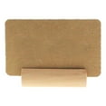 thumbnail image 6 of CIMAXIC Wood Place Card Holders Khaki 10Pcs, 6 of 8