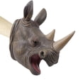 thumbnail image 4 of Animal Hand Puppet Dinosaur Head Toy for Playtime Dark Brown Environmental Protection Pvc Role Play 1Pcs, 4 of 4