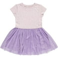 thumbnail image 2 of L.O.L. Surprise! Girls' Tutu Dress with Tulle Skirt M-7/8, Turquoise Glow in The Dark, 2 of 5