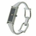 thumbnail image 2 of Pre-Owned Gucci GUCCI Watch 1500L Stainless Steel Quartz Analog Display Black Dial... (Good), 2 of 8