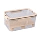thumbnail image 2 of Contenedor de comida para acampar refrigerado con hielo, caja para refrigerios, organizador de gran capacidad, versátil Beige, 2 of 9