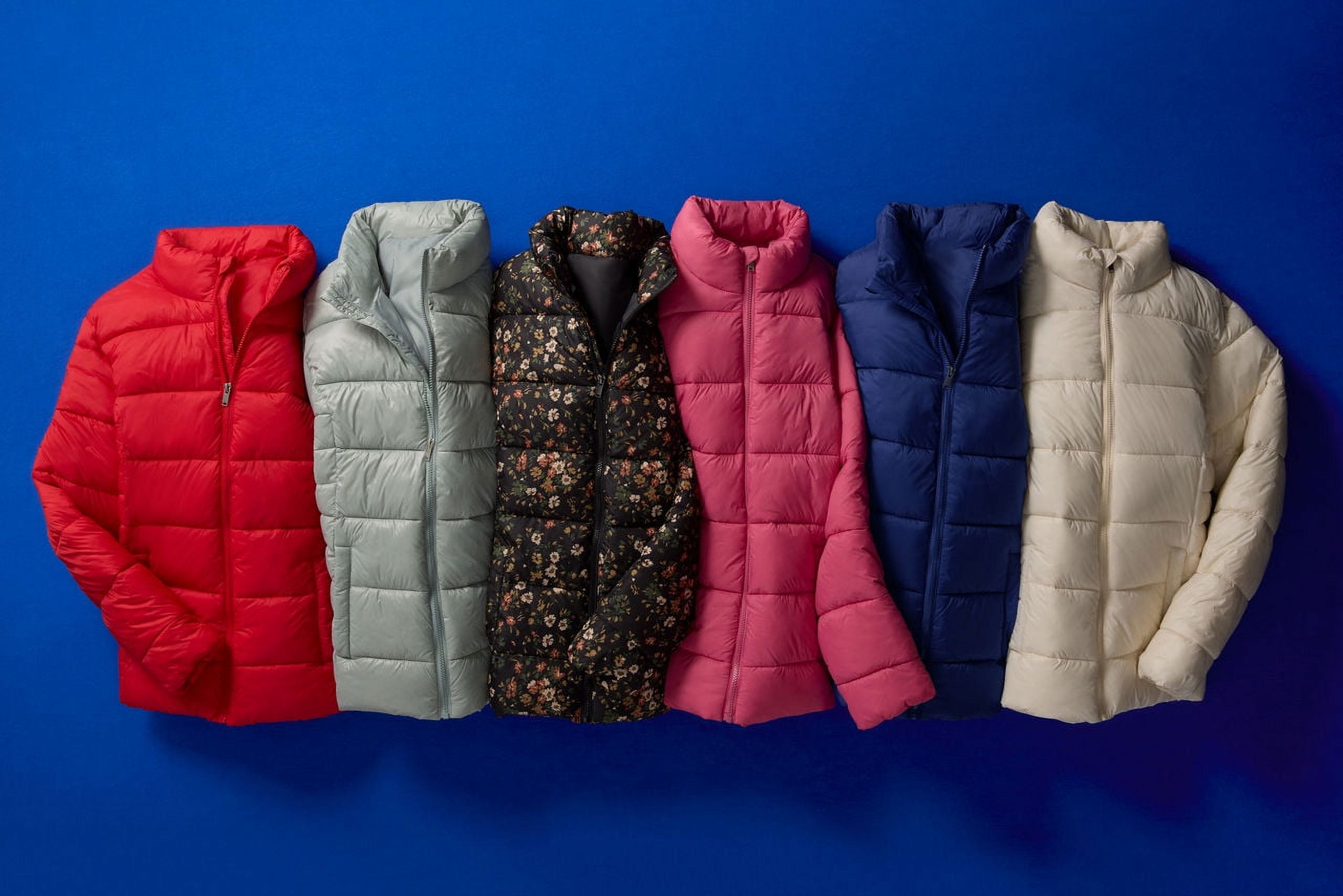Time and Tru Women's and Women's Plus Core Puffer, Sizes XS - 3X