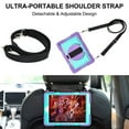 thumbnail image 2 of K-Lion for iPad 10th Generation Case with Shoulder Strap, New iPad (2022) Case 10.9 inch with 360 Rotatable Kickstand Hand Strap Heavy Duty Shockproof Case for iPad 10th Gen 10.9",Purple, 2 of 7