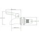 thumbnail image 2 of Grifo para dispensador de bebidas, grifo para barril de cerveza, grifo de repuesto de acero inoxidable, 2 of 5