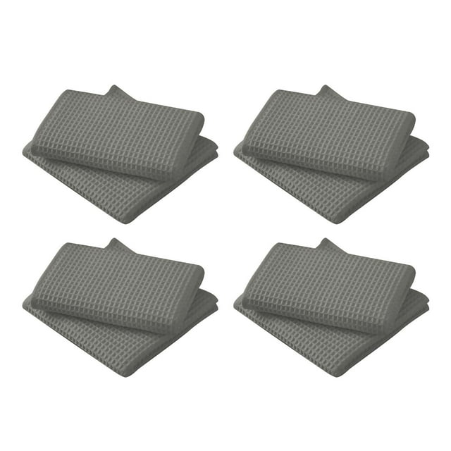 Chiffons de Classification de Produits - Ensemble de Chiffons de Nettoyage de Cuisine Absorbants pour Séchage Rapide, Vaisselle, Décontamination et Récurage, Lot de 4