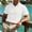 White, variant on Golf Mens Polo Shirts Blue Short Sleeve Casual Shirt Pullover Business Collared Jacquard Slim Fit Tops
