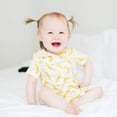 thumbnail image 4 of Baby Pattern Short Sleeve Hoodie Romper, 4 of 5
