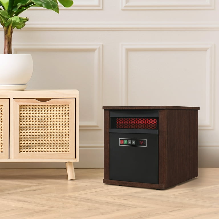 Duraflame® Rolling Infrared Quartz Electric Heater, Cherry - Walmart.com