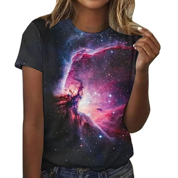 Lumivie Women'S Tops Dressy Casual Short Sleeve Tshirts Shirts For Women Graphic T-Shirts Plus Size Womens Blouses For Work Professional Women'S T Shirts Pack V Neck