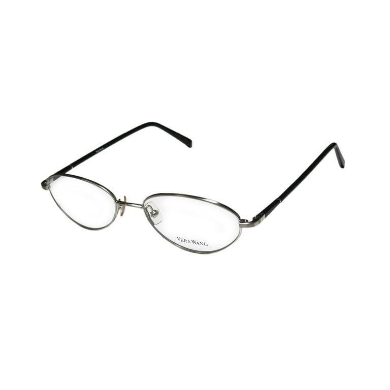 Vera Wang V110 51 17 140 Chrome Black Full Rim Eyeglasses Frame Walmart