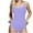 AA-Purple, variant on lcziwo Holiday Sales Womens One Piece Swimsuit Casual Sleeveless Ribbed Knit Tummy Control Swimwear Summer Beach High Cut Bathing Suits Purple XXL