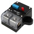 thumbnail image 1 of Disjoncteur réarmable pour voiture 80 A 300 A, fusible à récupération automatique, bouton de réinitialisation manuelle (100 A), 1 of 4