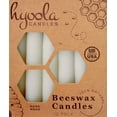 thumbnail image 7 of Hyoola, 4 Inch x 1/2 Handmade All Natural Beeswax Taper Candles - White Unscented (12 Pack), 7 of 7