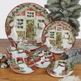 thumbnail image 5 of Certified International Holiday Magic Snowman 3-D Cookie Jar, 78 oz, Multicolor, 5 of 7