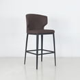 thumbnail image 1 of Cabo Contract Grade Upholstered Wingback Bar Stool (26-inch/ 29-inch), 1 of 4