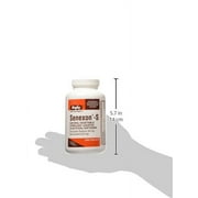 Rugby 536124710 Senexon S Docusate Sodium 50 mg. Sennosides 8.6 mg. 1000 Tablets (1 Bottle)
