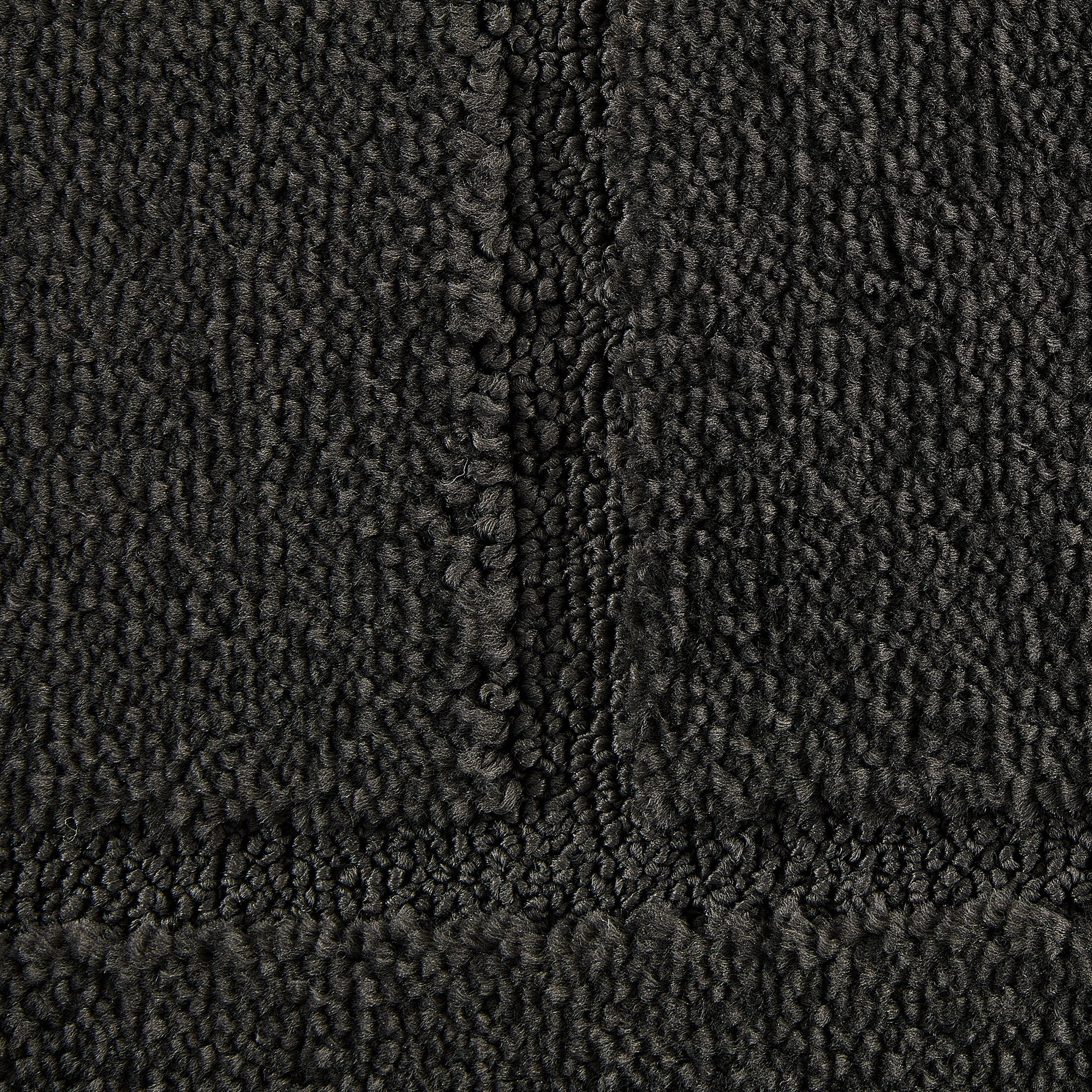 Mainstays Solid High Low Tufted Grid Dark Gray Indoor Area Rug, 9' x 12'