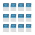 thumbnail image 2 of 12x Cubes of Pool Cue Chalk Pool Chalk Cubes Increase Friction Pool Table Accessories for Themed Parties Tournaments Clubs Snooker Equipment Blue, 2 of 8