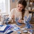 thumbnail image 6 of DIY Patchwork Kit, Felt Animal Sewing Kit for Beginners, Mythical Creature Sewing Kit with Pre-Cut Materials, Handmade Felt Craft Kit for Home Decor & Creative Gift (C), 6 of 8