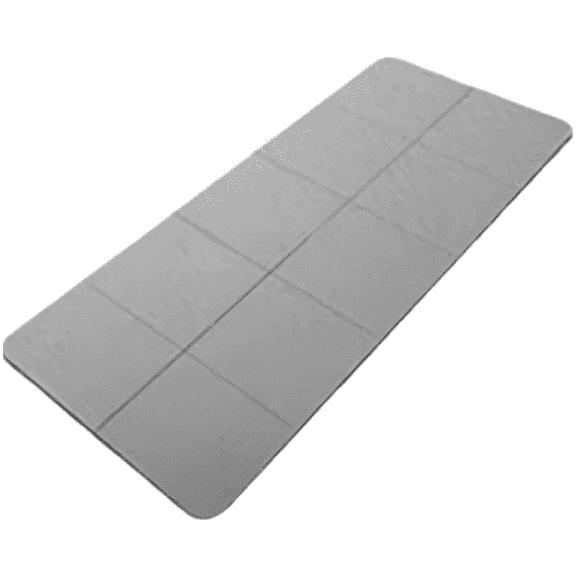 Foldable Yoga Mat for Travel, 6mm Thick & Folding, TPE Non-slip Exercise Mat with Carrying Bag for Home Workout, Indoor Fitness, Pilates, Sunbathing, and Yoga