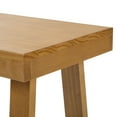 thumbnail image 4 of Plank+Beam Solid Wood Classic Rectangular Side Table, 25" Sofa Table for Living Room, End Table, 4 of 11