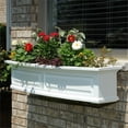 thumbnail image 4 of Pemberly Row 4ft Weatherproof Traditional Plastic Window Box in White, 4 of 7