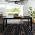 thumbnail image 3 of Homestyles Brentwood Rectangle Mid-Century Wood Dining Table in Black, 3 of 6