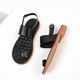 thumbnail image 5 of Chanclas de verano para mujer, zapatillas de tacón plano, sandalias, chanclas informales, zapatos de mujer Wmkox8yii  nm7276, 5 of 9