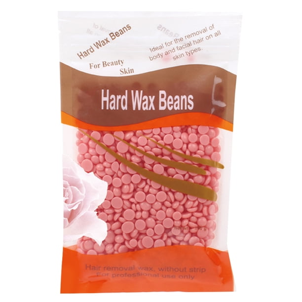 Frijoles Con Cera Sin Rayas Depilación Cuentas 100 G Dura Depilatoria Naturaleza Natural para El Cuerpo Y Las Áreas Bikini Rojo