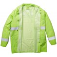 thumbnail image 4 of Boss Gloves Extra Extra Large Fluorescent Green 35mm Rain Jacket  3PR0350NJ, 4 of 6