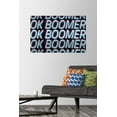thumbnail image 2 of Ok Boomer Wall Poster with Pushpins, 22.375" x 34", 2 of 3