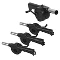thumbnail image 4 of OULII 4Pcs Handheld Fire Blower for Bbq and Outdoor Use in Black Metal, 4 of 8
