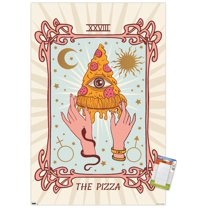The Pizza Wall Poster, 14.725" x 22.375"