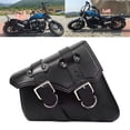 thumbnail image 4 of Sidaley Alforja para motocicleta, resistente al desgaste, de viaje, de gran capacidad, portátil, impermeable, para cola de motocicleta, fácil Accesorios para motos 27 negro, 4 of 6