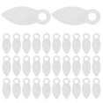 thumbnail image 1 of Picture Frame Backing Clips Plastic for Stable Picture Mounting Hardware 100Pcs, 1 of 5