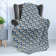 thumbnail image 4 of Abstract Soft Flannel Fleece Throw Blanket, 3 Dimensional Cube Design Geometric Polygonal Pattern Modern Digital Artwork, Cozy Plush for Indoor and Outdoor Use, 70" x 90", Multicolor, by Ambesonne, 4 of 5