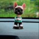 thumbnail image 4 of Mini juguetes cabezones Accesorios de columpio Figura de cachorro cabezón para coche Auto Tomarse de las manos, 4 of 5
