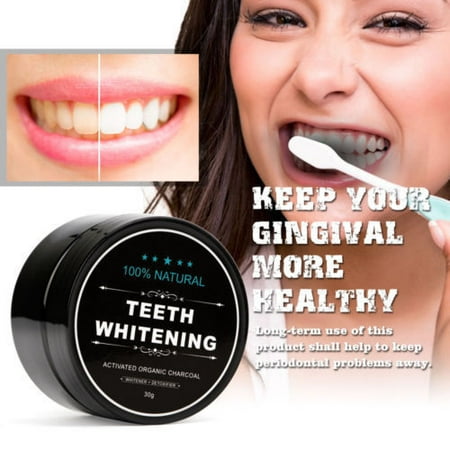 100% ORGANIC COCONUT ACTIVATED CHARCOAL NATURAL TEETH WHITENING POWDER VeniCare (Teeth Whitening Products That Work The Best)