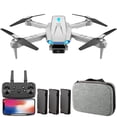 thumbnail image 1 of Quadcopter plegable S89 RC Drone con cámara 4K Wifi FPV Drone Mini Quadcopter de juguete plegable para niños con control de sensor de gravedad Modo sin cabeza Función de foto de video por gestos Romacci Quadcopter plegable, 1 of 7