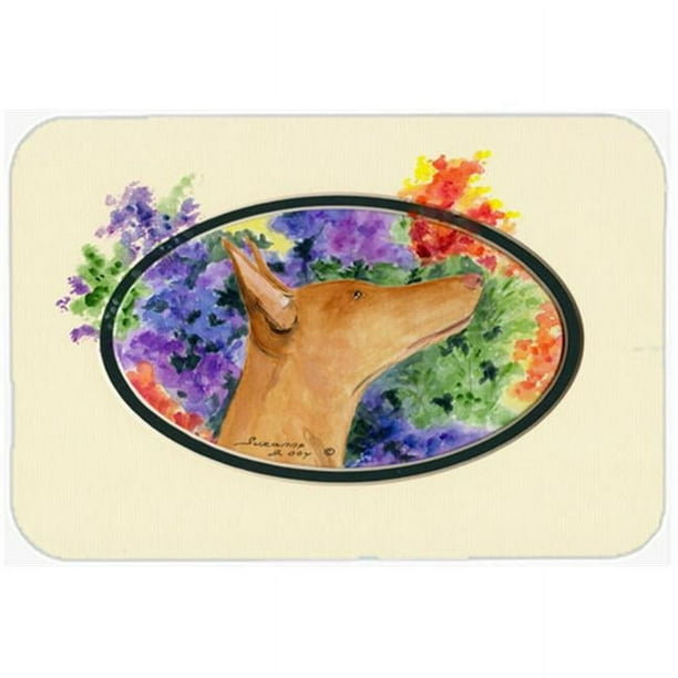 Carolines Treasures SS8041LCB Pharaoh Hound Glass Cutting Board - Large
