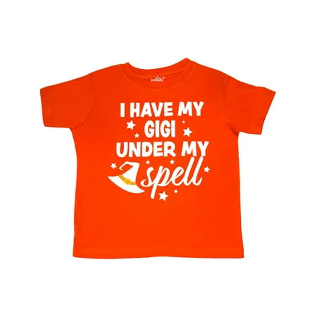 

Inktastic I Have My Gigi Under My Spell with Cute Witch Hat Gift Toddler Boy or Toddler Girl T-Shirt