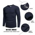 thumbnail image 6 of COOFANDY Men Casual V Neck Sweater Dress Lightweight Fitted Knit Formal Sweater Top, 6 of 11