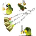 thumbnail image 2 of Budgie Toy Interesting Bird Toy Interactive Bells Toy For Small Parrot Macaws Parakeets Love Birds (random Color) 1pc, 2 of 5