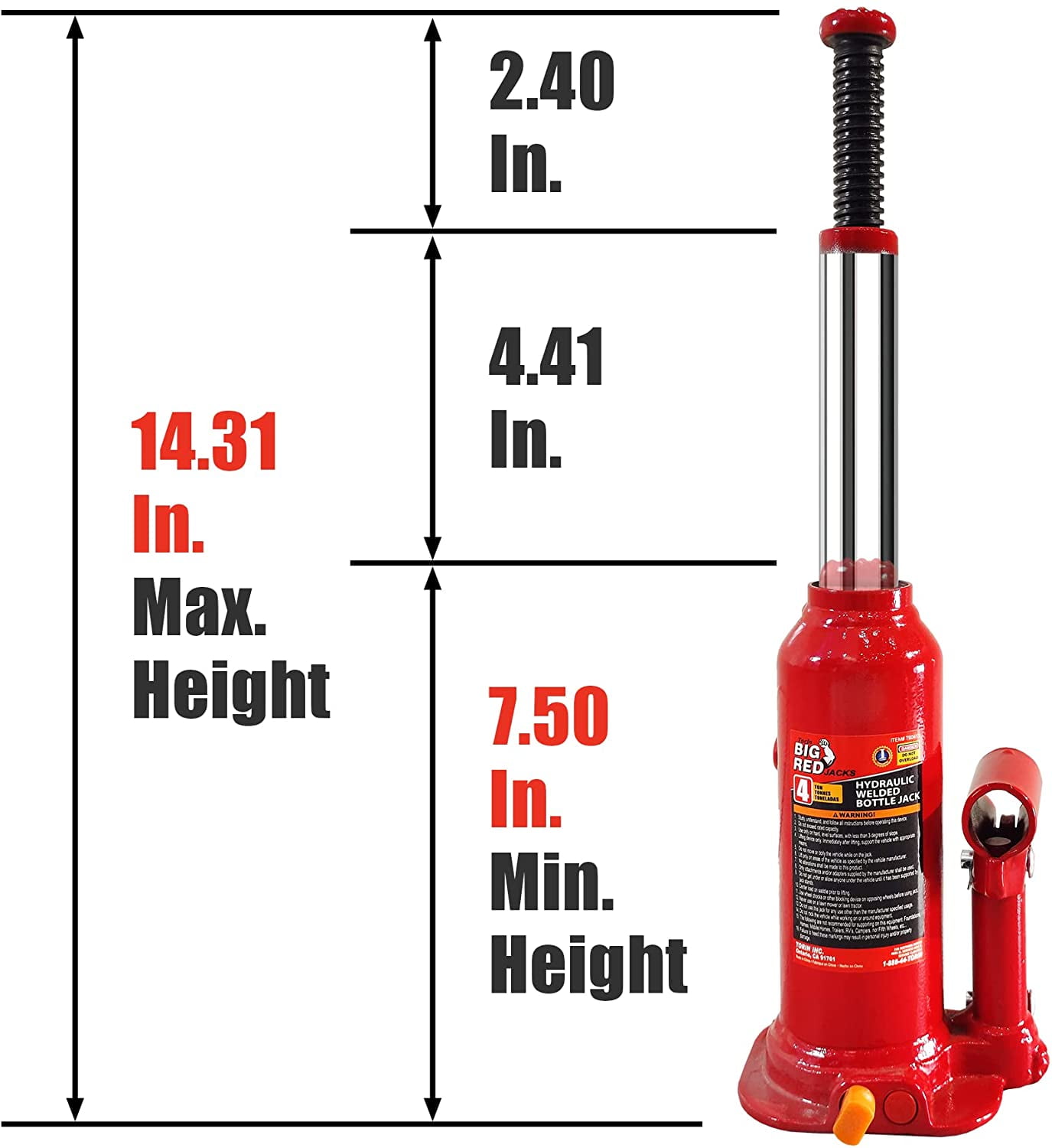 Hydraulic Jack Oil - 1 gal. Jug (4/case)