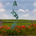 thumbnail image 2 of Woodstock Wind Chimes Signature Collection, Woodstock Habitats, Butterfly Chime 21'' Verdigris Wind Chime CBC, 2 of 7