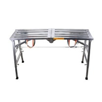 Aymzbd Scaffolding Platform 441 lbs Load Capacity Sturdy Foldable with Bolts Steel Work