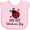 AD-Pink, variant on Inktastic 1st Valentines Day Ladybug Boys or Girls Baby Bib