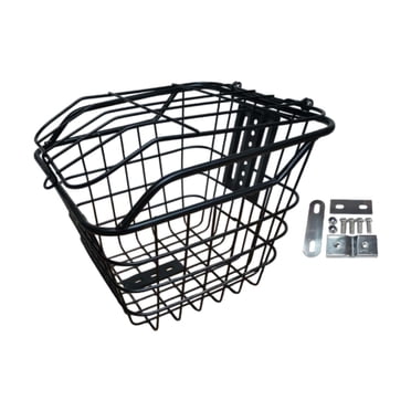 Lipstore Panier de Vélo Accessoires avec Couvercle Panier Robuste Installation Facile pour Montagne